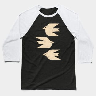 Doves in Flight Baseball T-Shirt